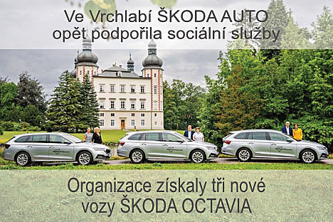 W Vrchlabi ŠKODA AUTO ponownie wspiera służby społeczne