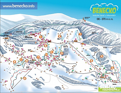 Skiareál Benecko
