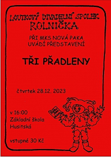 TŘI PŘADLENY