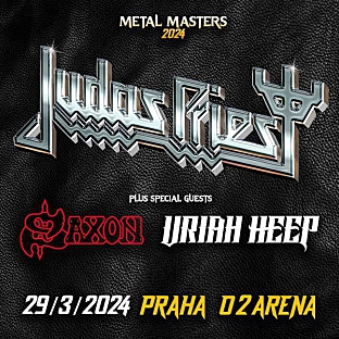 JUDAS PRIEST “METAL MASTERS 2024” Speciální hosté: Saxon a Uriah Heep