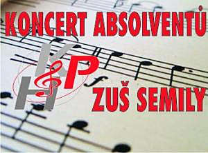 KONCERT ABSOLVENTŮ ZUŠ SEMILY