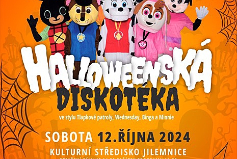 HALLOWEENSKÁ DISKOTÉKA