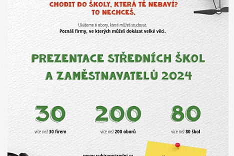 Prezentace středních škol a zaměstnavatelů 2024