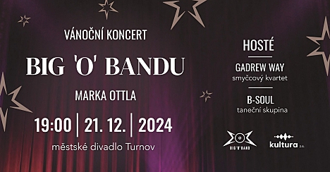 Vánoční koncert Big'O'Bandu Marka Ottla