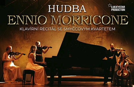 Hudba Ennio Morricone: Klavírní recitál se smyčcovým kvartetem