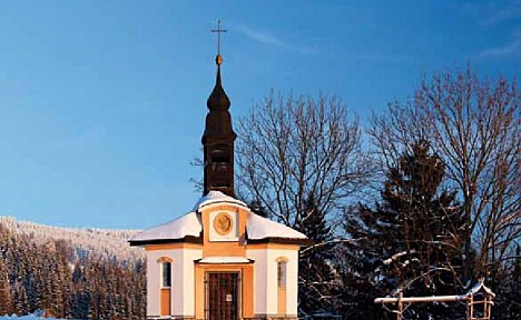 Benecko – kaple sv. Huberta, patrona myslivců