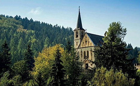 Janské Lázně – kostel sv. Jana Křtitele